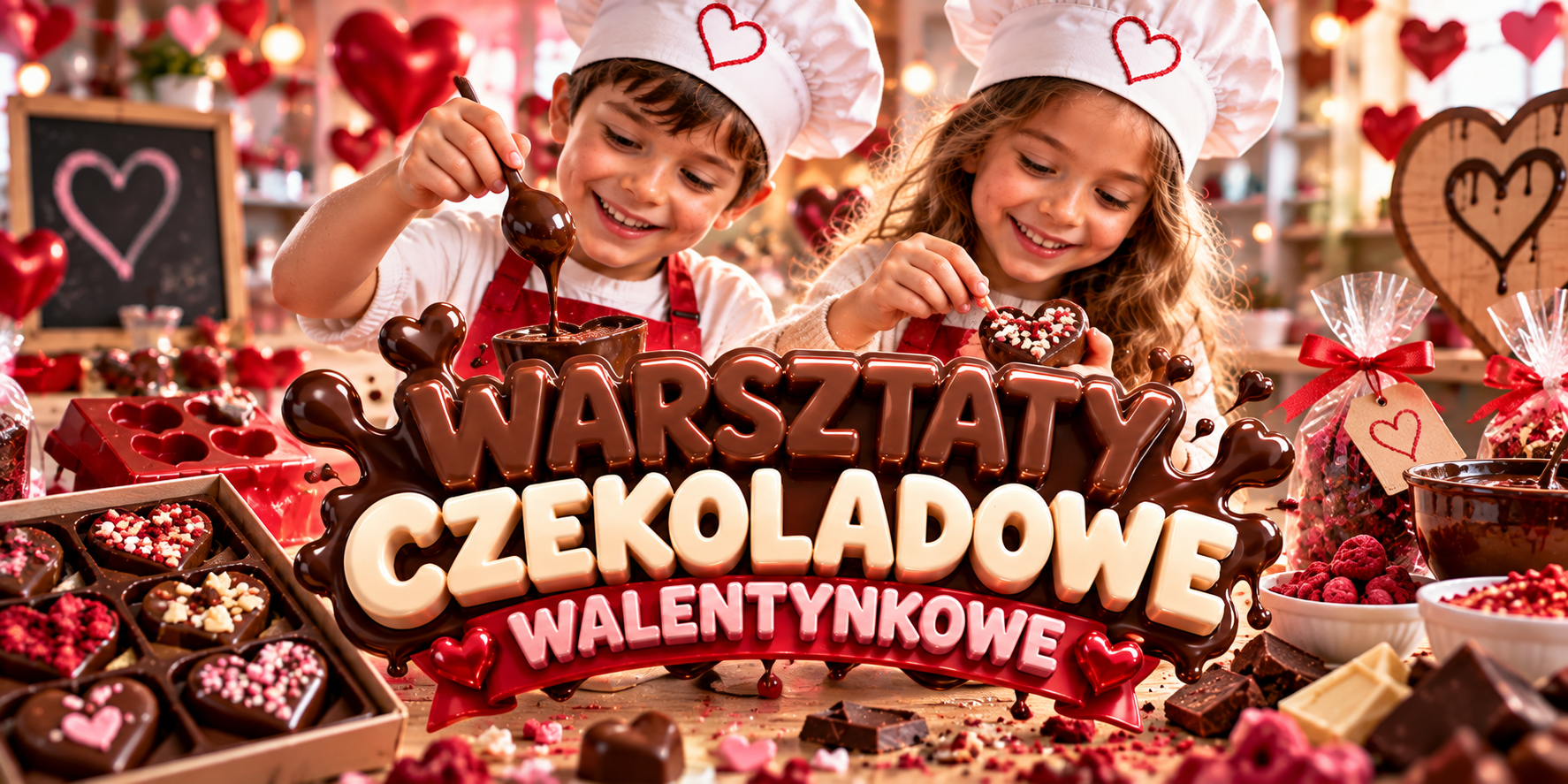 Warsztaty Czekoladowe Walentynkowe