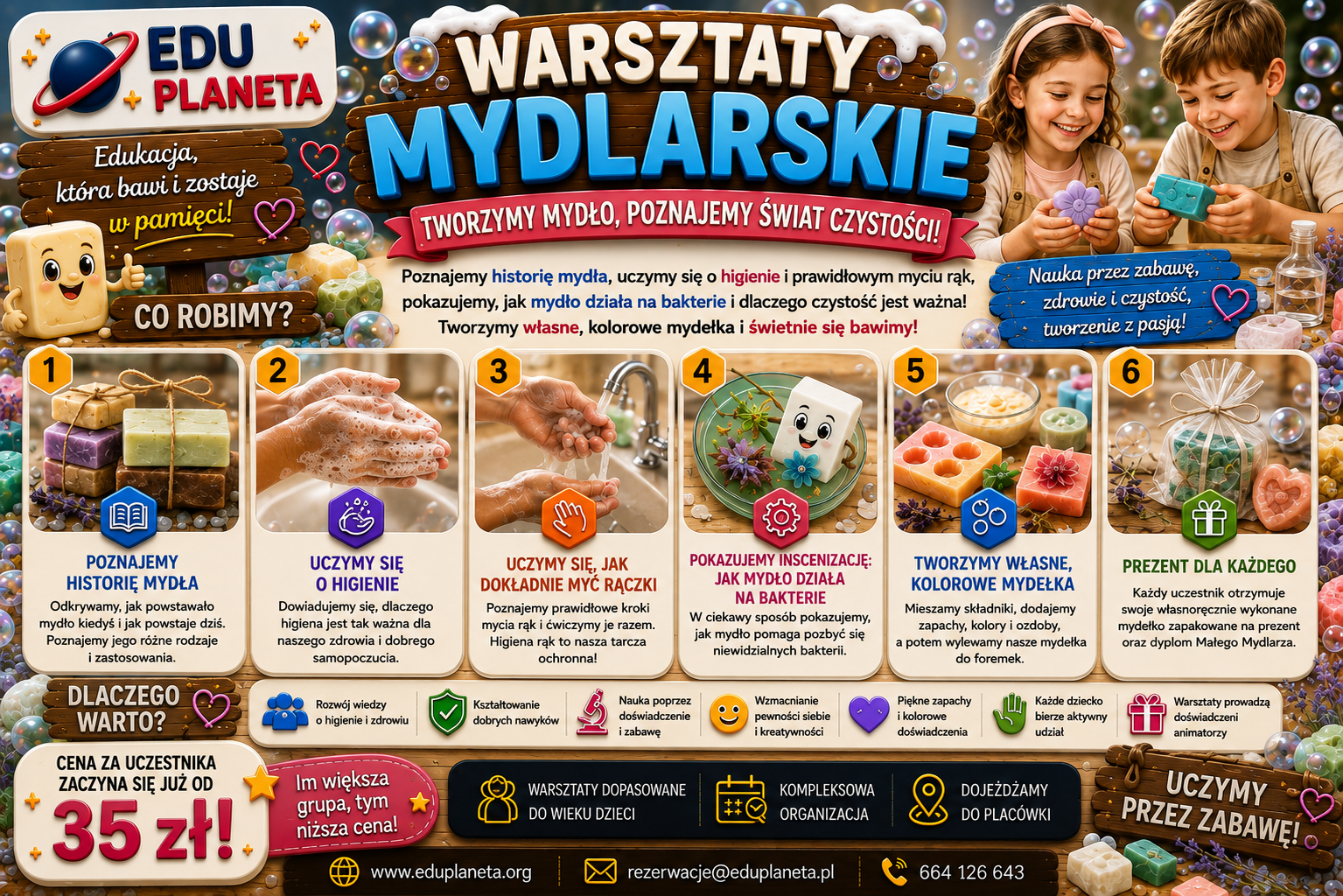 Warsztaty Mydlarskie